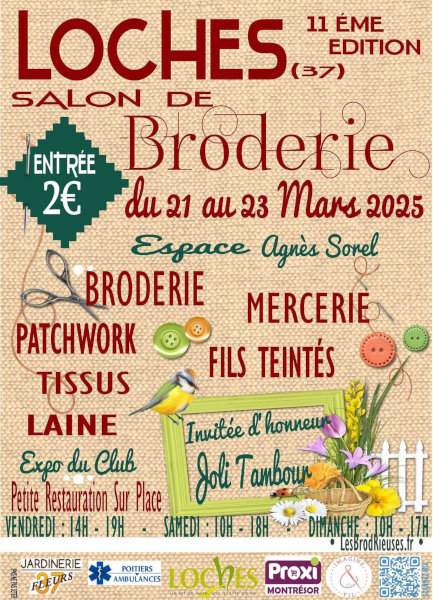 Salon La farandole du fil  Loches 2025